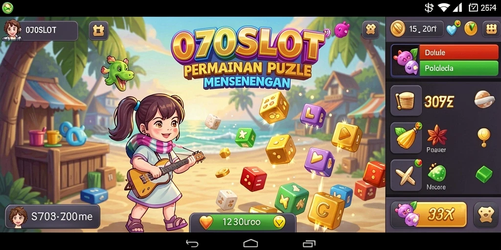 Tampilan gameplay 070SLOT yang seru dan menantang.