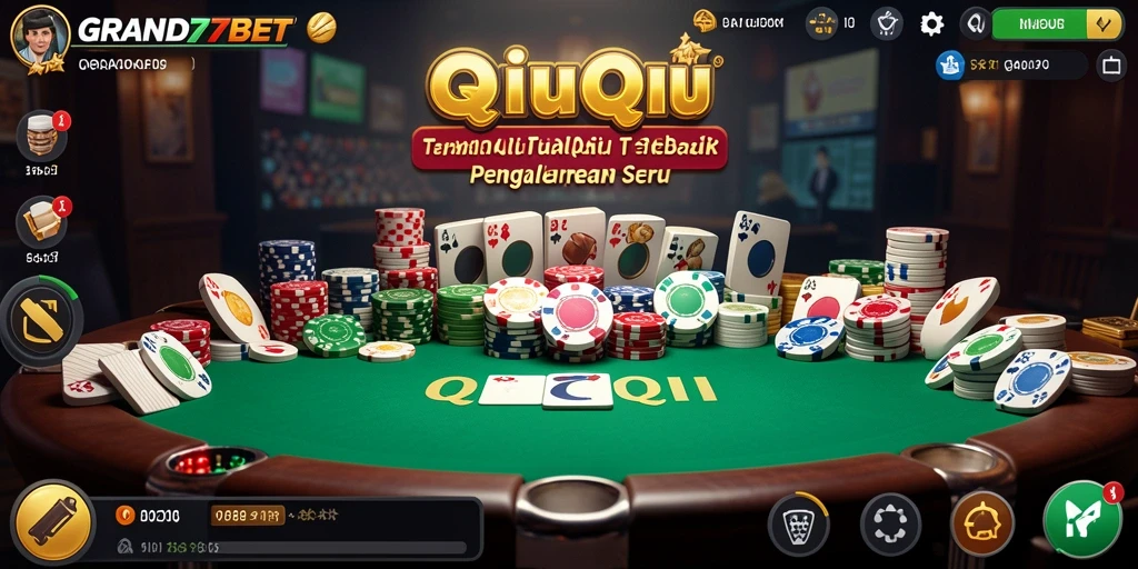 Gameplay QiuQiu yang seru dan mengasyikkan di GRAND77BET.