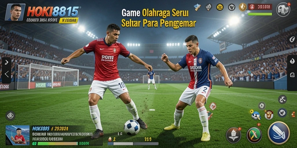 Tampilan utama HOKI8815 menampilkan aksi seru dalam olahraga kompetitif.