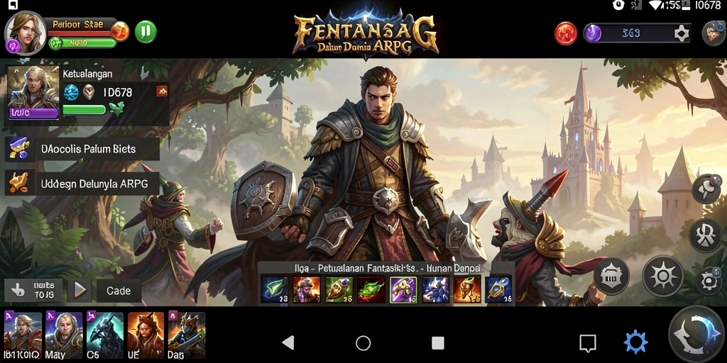 Tampilan gameplay mengesankan di ID678, penuh aksi dan tantangan.