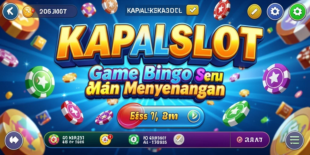 Tampilan screenshot utama KAPALSLOT dengan gameplay Bingo yang seru.