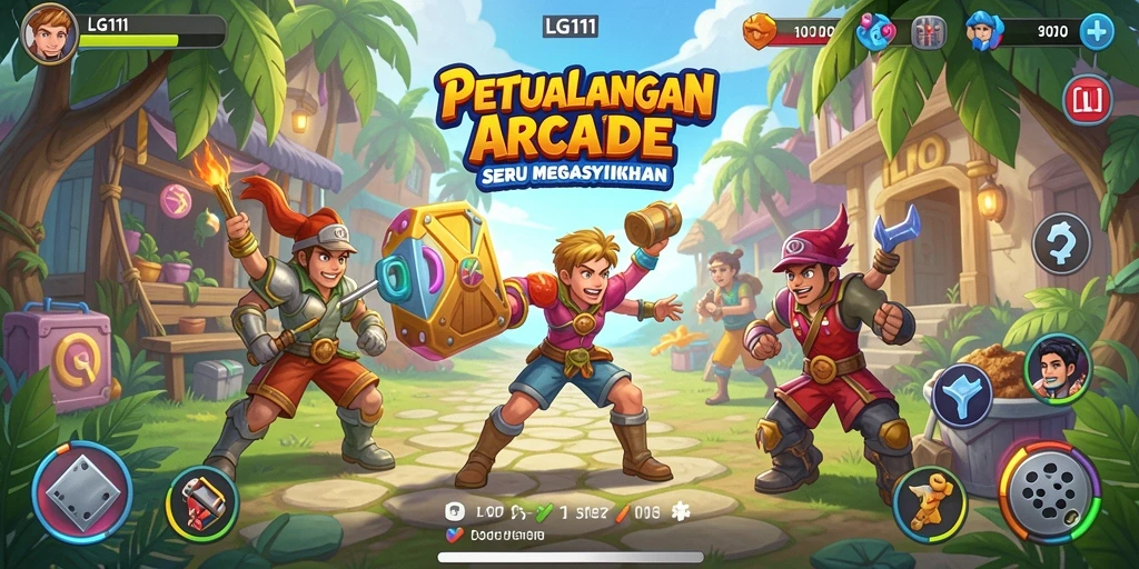 Tangkapan layar gameplay <strong>LG111</strong> dengan aksi seru dan penuh tantangan.