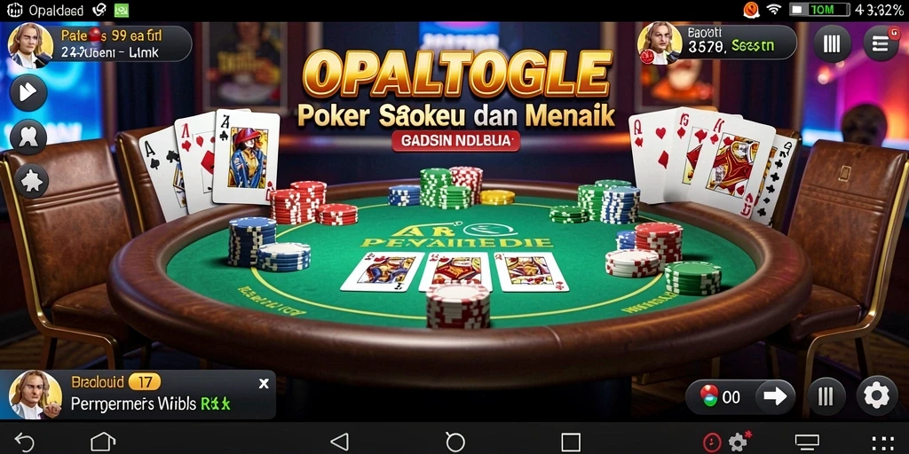 Tampilan gameplay seru dan interaktif dalam OPALTOGEL.