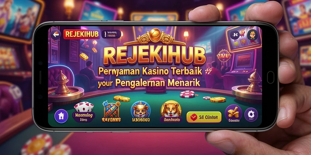 Tampilan gameplay seru di REJEKIHUB dengan beragam permainan kasino.