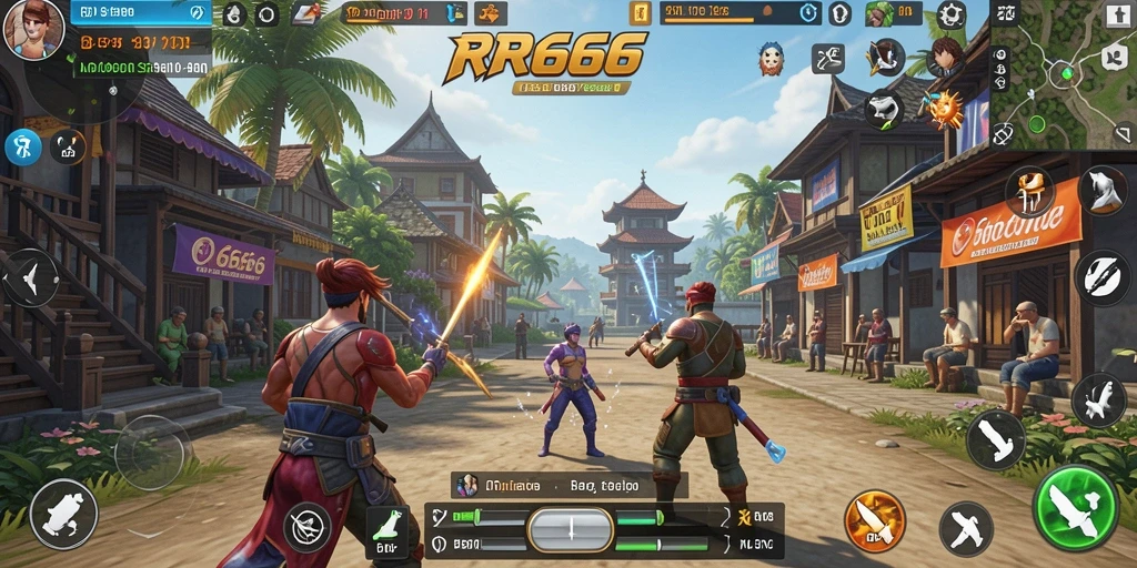 Screenshot utama RR666 menampilkan antarmuka aplikasi Utility yang user-friendly.