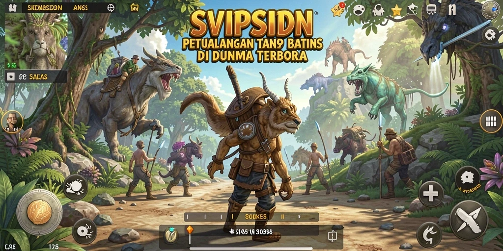 Menampilkan momen menegangkan dalam petualangan di SVIPSIDN.